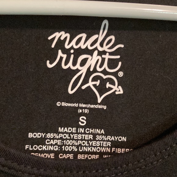 Bio world merchandising caped spell top size S - Picture 4 of 9